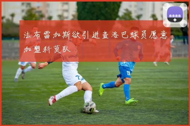 法布雷加斯欲引进查洛巴球员愿意加盟科莫队